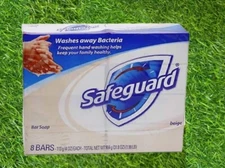Safeguard Bar Soap Beige (4 Bars or 8 Bars)