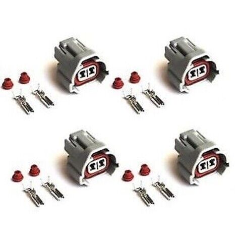 24 x LOW KEY FUEL INJECTOR PLUGS CLIPS - FOR TOYOTA, SUBARU, MAZDA, SARD DENSO 24 x LOW KEY FUEL INJECTOR PLUGS CLIPS - FOR TOYOTA, SUBARU, MAZDA, SARD DENSO