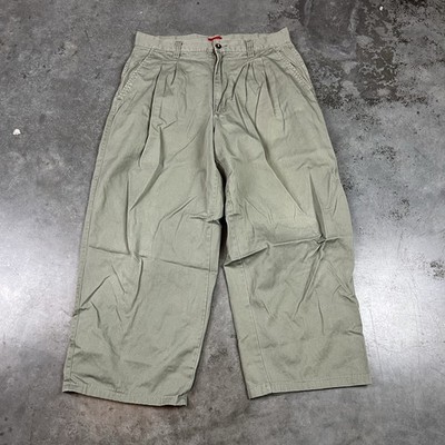 Mossimo Pants Womens 32x24 Green Baggy Y2K Preowned