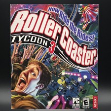 RollerCoaster Tycoon 3, 2004, Big Box, New & Sealed