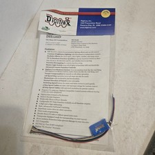 Digitrax DH126D HO DCC Decoder. New. Sealed.