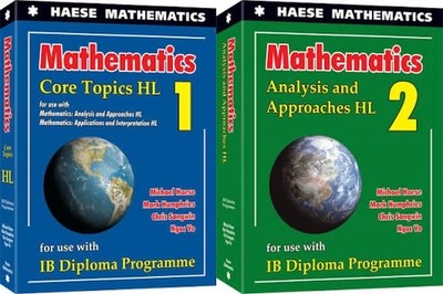 IB Mathematics Analysis and Approaches Higher Level text book set 