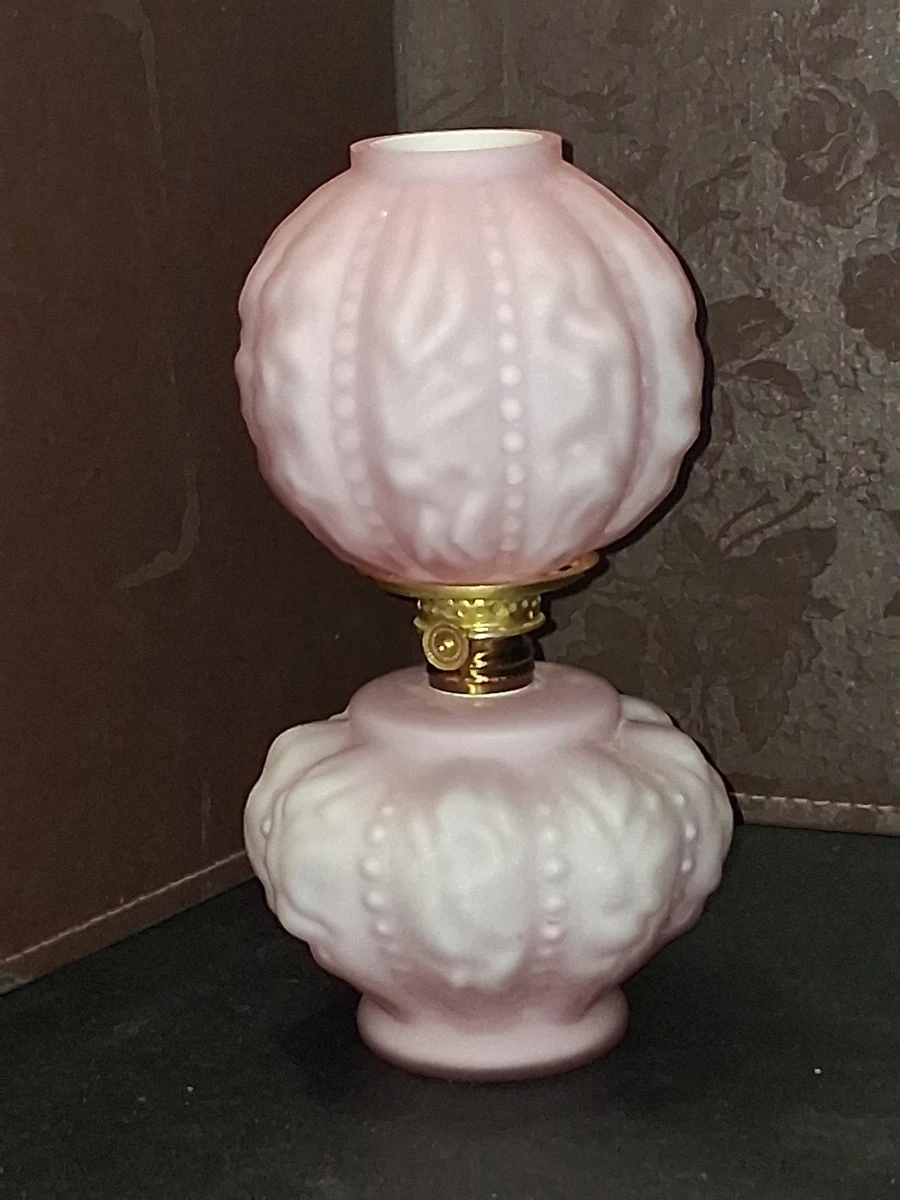 Fenton Rose Lamp In Fenton Art Glass for sale | eBay