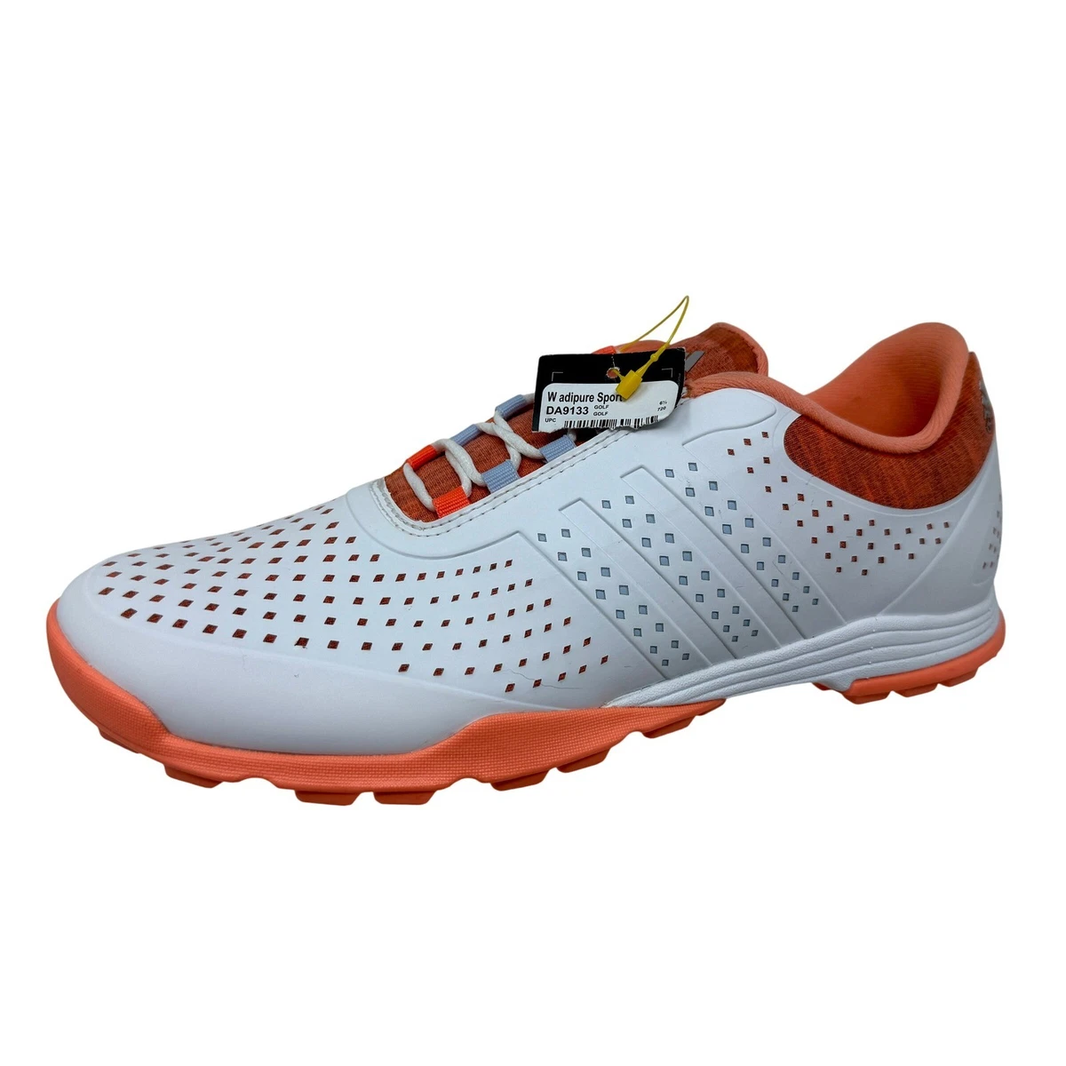 Adidas Adipure Flex Golf Shoes Men\'s Size 9.5 Spikes  Black White Red NWT Adidas Adipure Flex Golf Shoes Men main image 2
