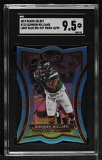 2019 Panini Select Light Blue Prizm 42/99 Quinnen Williams SGC 9.5 Mint+ 0b2