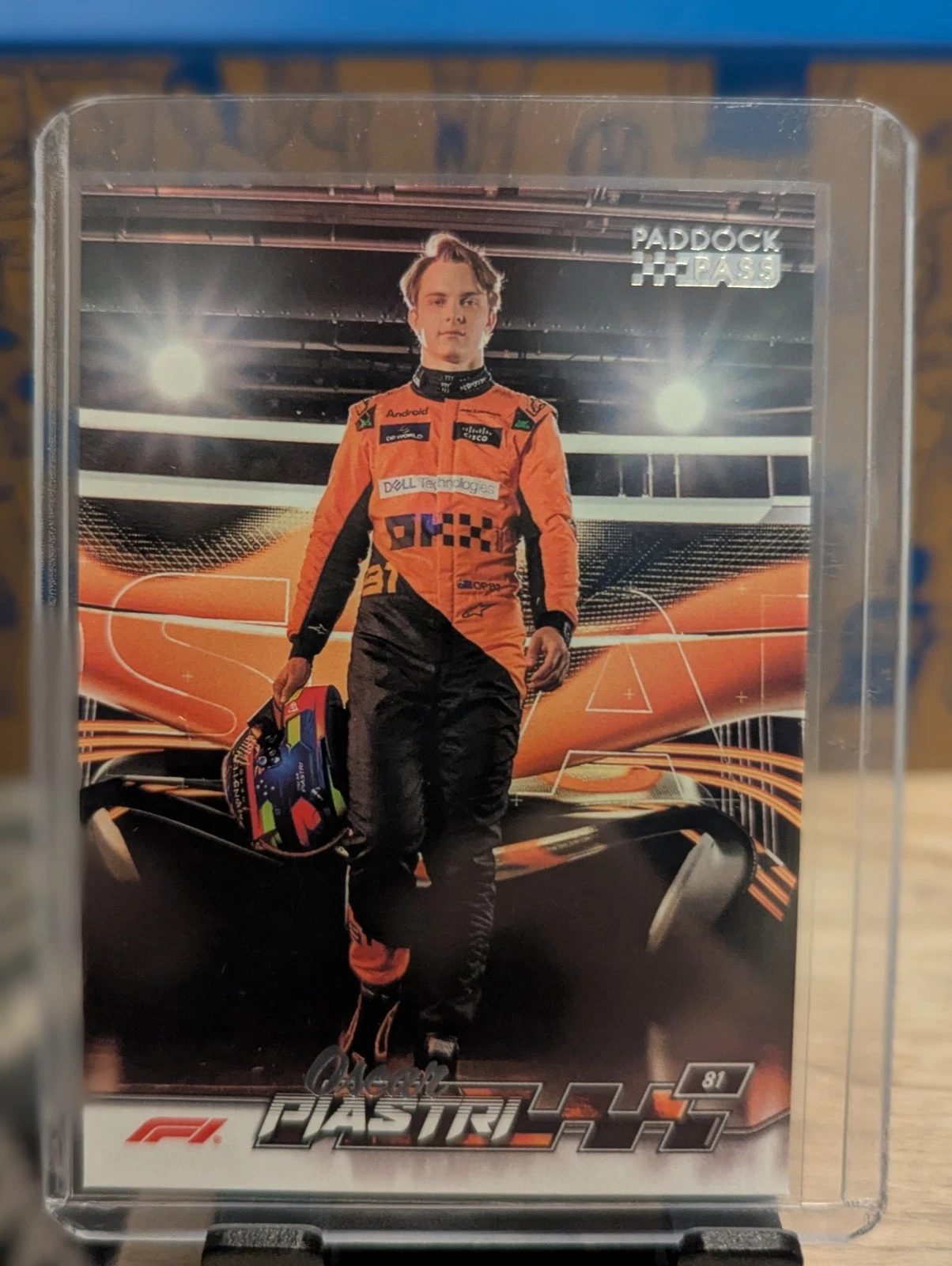 Oscar Piastri trading card