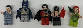 Lego 6860 The Batcave 100% Complete All Mini Figs & Manual