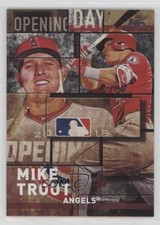 2018 Topps MLB Opening Day Black Mike Trout #OD-8 05l1