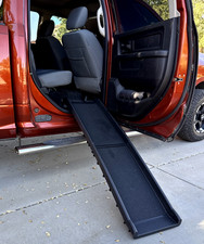 HEAVY DUTY Folding Dog Ramp Pet Ramps for SUV Cars Travel Portable Light Weight