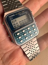 Watch vintage Casio ca-901 blue édition invader game NO bleed 1982 japan