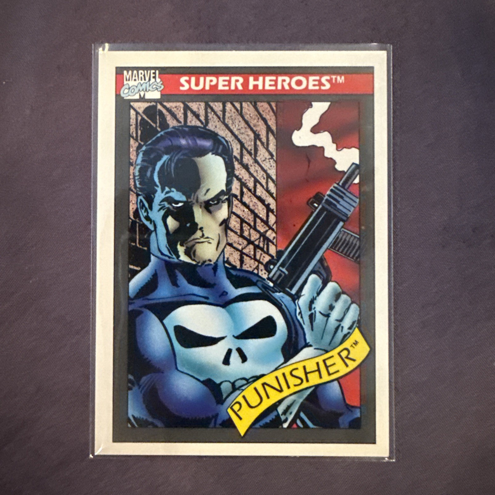 1990 Impel Marvel Universe Punisher #47