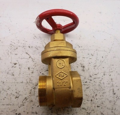 Firehose Hose Gate Valve  300 2-1/2'' Female Swivel NPT  Hydrant New