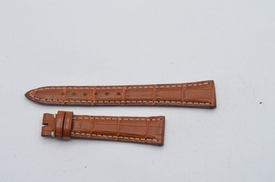 BLANCPAIN Women's Leather Strap 14MM for Folding Clasp 12MM Brown New 14-12