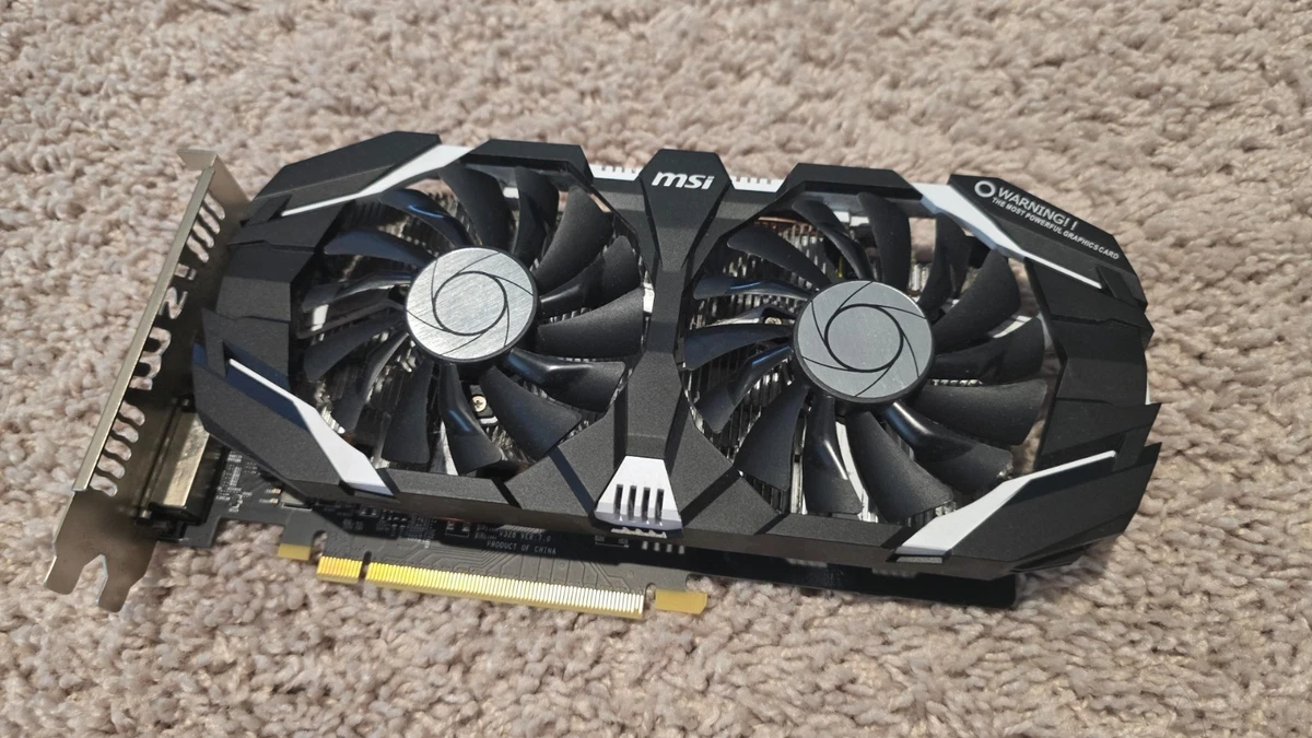 MSI NVIDIA GeForce GTX 1060 6 GB Memory Computer Graphics Cards