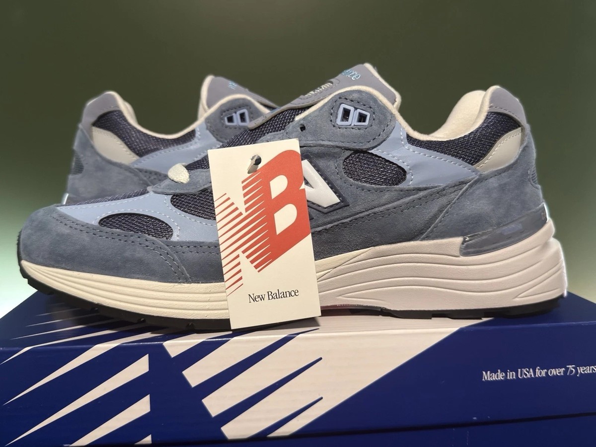 New Balance Made in USA Dusk Shower Blue White Sneakers OG U992TO
