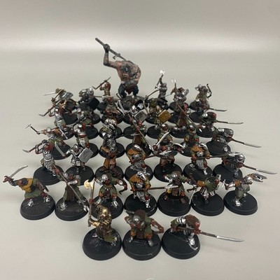 MORDOR ORKS KONVOLUT HERR DER RINGE LOTR MITTELERDE SBG TROLL MÄCHTE DES BÖSEN
