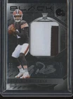 2025 Panini Black SHEDEUR SANDERS RC Rookie Patch Auto /125 JA771