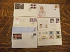 7 Assorted Canada FDCs - QUEEN ELIZABETH II
