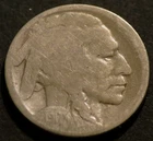 1917 S Buffalo Nickel Semi-Key Date Restored Five Cent 5c Coin E333