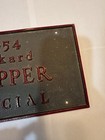 1954 Packard Clipper Special Dealership License Plate — photo 4