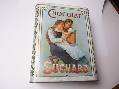 Alte Blechdose Suchard Milka Bergsteiger