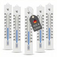 5 Stück Außenthermometer Analog Set Garten ...
