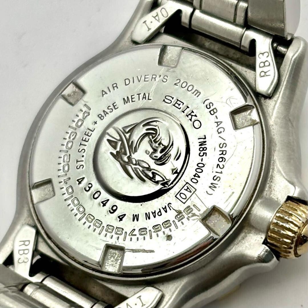 【新品電池】 SEIKO SCUBA 200m ダイバー レディース 腕時計 美品☆新品電池SEIKO SCUBA 200m レディース腕時計☆稼働品