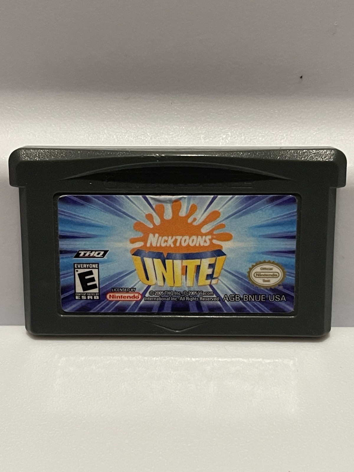 Nicktoons Unite (Nintendo Game Boy Advance, 2005) Authentic - TESTED