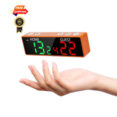 Ousmile Mini Digital Scoreboard - Portable Tabletop for orange