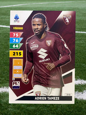 PANINI ADRENALYN XL 2024-25 ADRIEN TAMEZE #315 BASE RARA TORINO SERIE A NUOVA