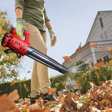 Brushless Blower For Milwaukee M18 18V Cordless Variable Speed Blower 520CFM.