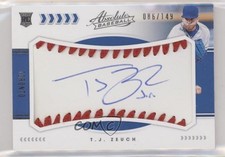 2020 Panini Absolute Rookie Baseball Material Signatures /149 TJ Zeuch Auto rs2