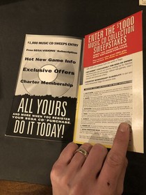 silpheed sega cd Manual Only