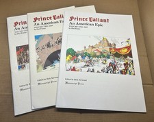 Complete Set of 3 Hal Foster&rsquo;s Prince Valiant: An American Epic Manuscript Press