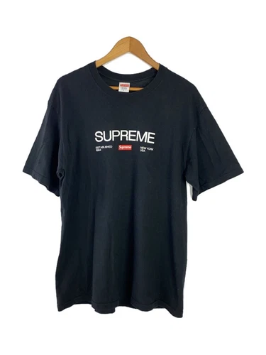 T shirt Supreme noir L occasion
