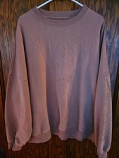 PLAYBOY RhineStones By Pacsun Sweatshirt Women's OverSized Medium Pullover