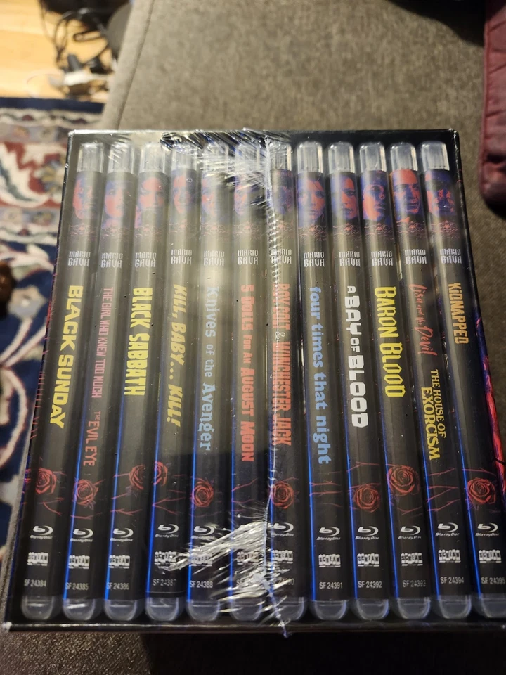 The Mario Bava Blu-ray Collection Limited Deluxe Ed BRAND NEW with Poster + Book - Image 4 of 4