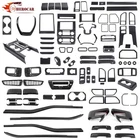 Carbon Fiber Full Console Interior Trim & Exterior Cover for Ford F150 2015-2020