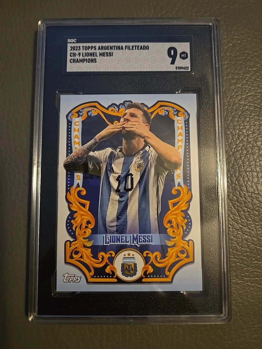 2023 Topps Argentina Fileteado - Lionel Messi #CH-9 for sale | eBay