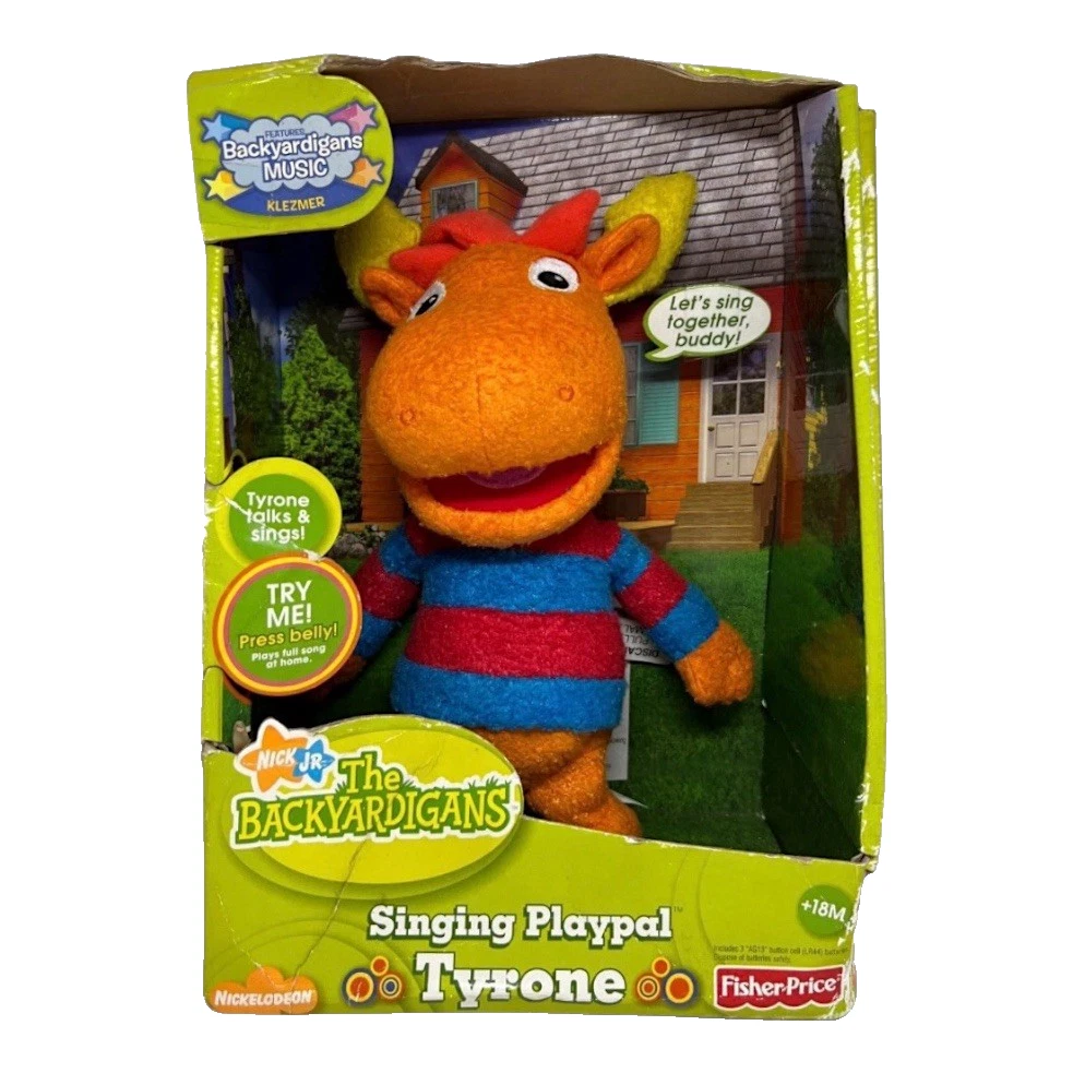 Singing Playpal Tyrone The Backyardigans Fisher-Price 2006 New and Unopened