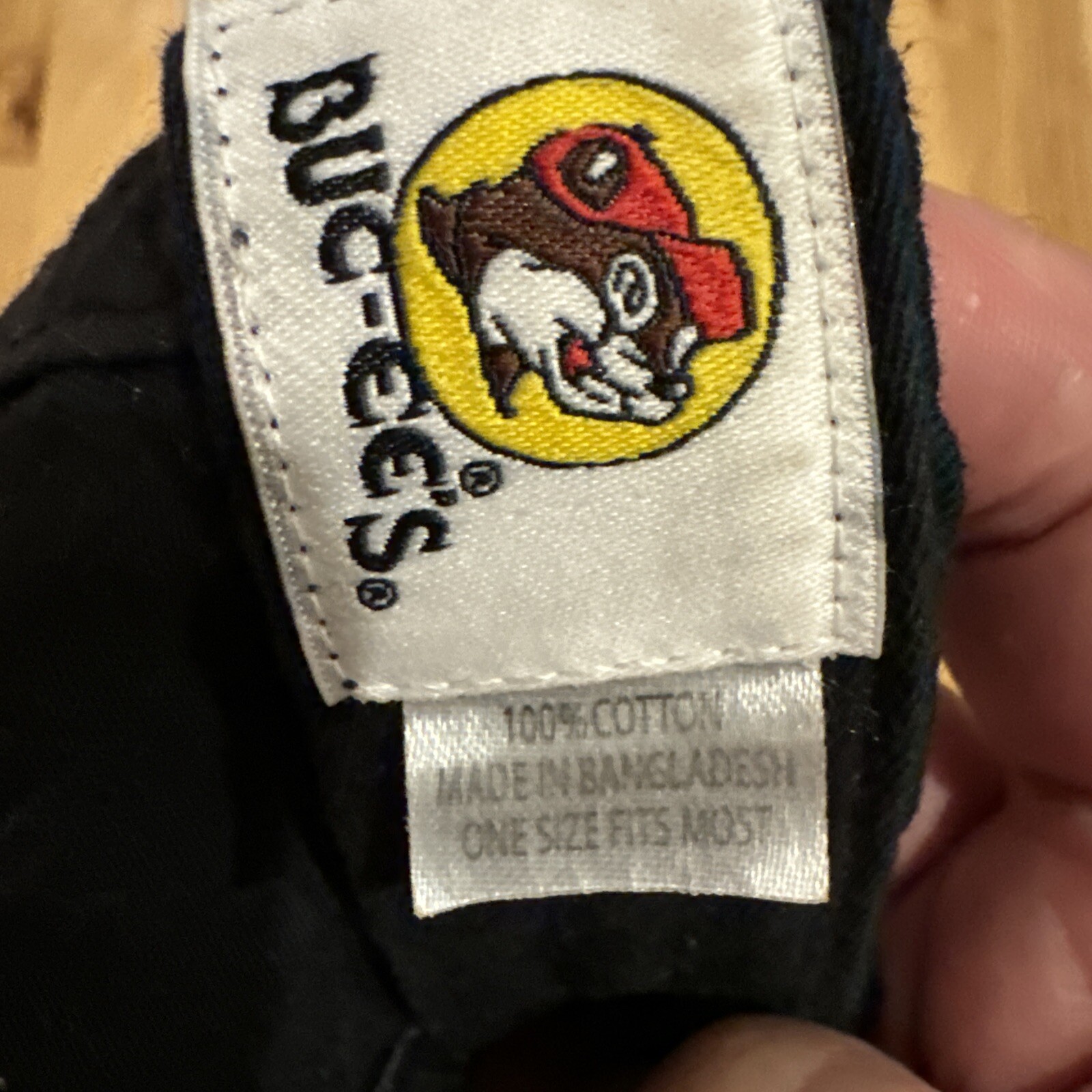 Buc-ees Black Adjustable Strapback Six Panel Dad … - image 5
