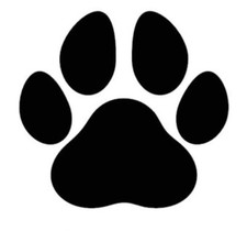 Paw Sticker Vinyl Decal - Dog Cat Pet Puppy Love Wall Decor Car Window