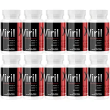 Viril X All Natural Formula Dietary Supplement - 10 Bottles