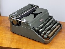 LOVELY TYPEWRITER HERMES 2000 - INTERESTING (DUTCH?) FONT- NO RISK WITH SHIPPING thumbnail