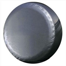 Rv Camper Trailer Spare Tire Cover - 27 Tire Diameter - Black