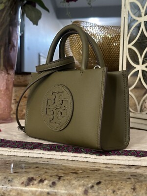 NEW Tory Burch Mini Ella Bio Tote Bag with Dust Bag 145613