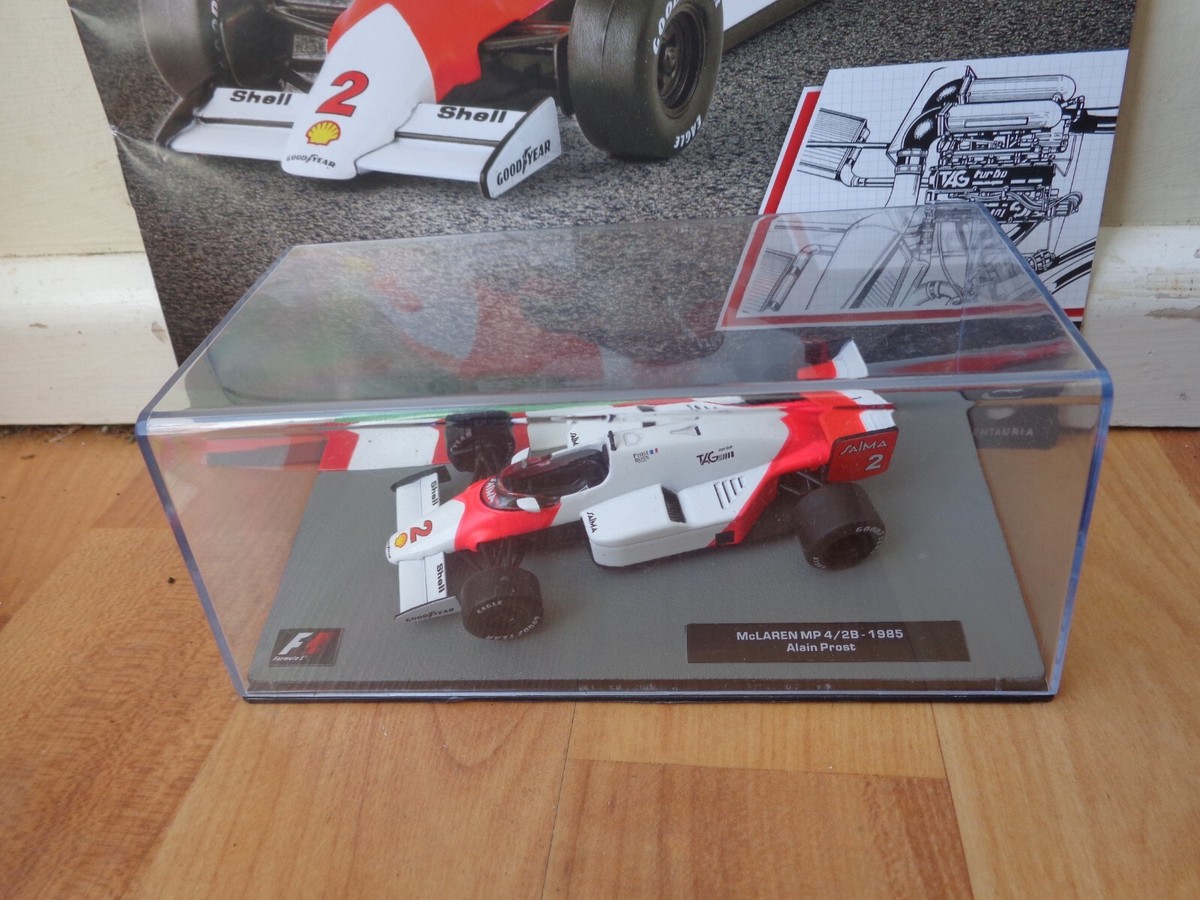 ミニチャンプス F1 1/43 マクラーレン MP4/2B プロスト シール付き 1986年チャンピオン A.プロスト | F1ミニカーあれこれ
