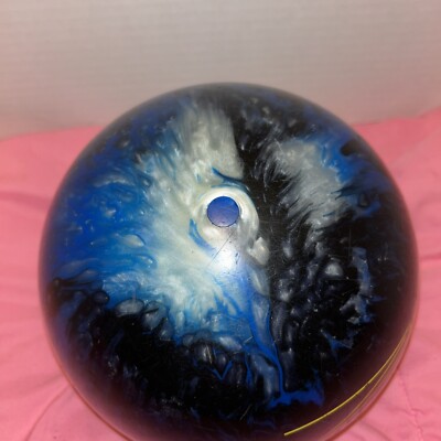 Brunswick Z Zone Blue Bowling Ball - 12.2 lbs. Drilled, (EUC) | eBay