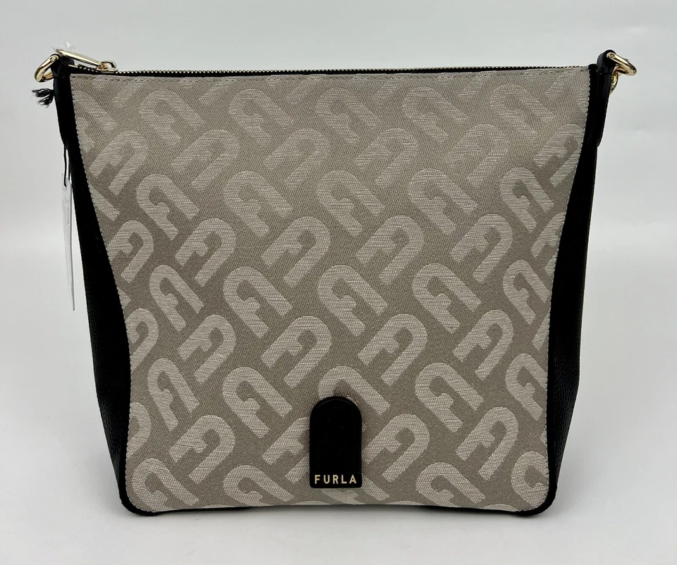 NUEVO FURLA ATENA HOBO Bolso de Hombro Cubo Talla S Toni Marmo WB00546 Para Mujer’s Foto 2 de 4
