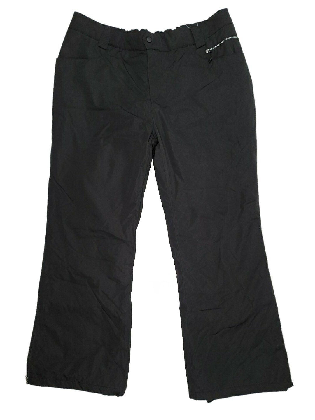 Free Country Women Ski Pants S M L XL 2XL White Charcoal Black Gaiter Snowboard eBay